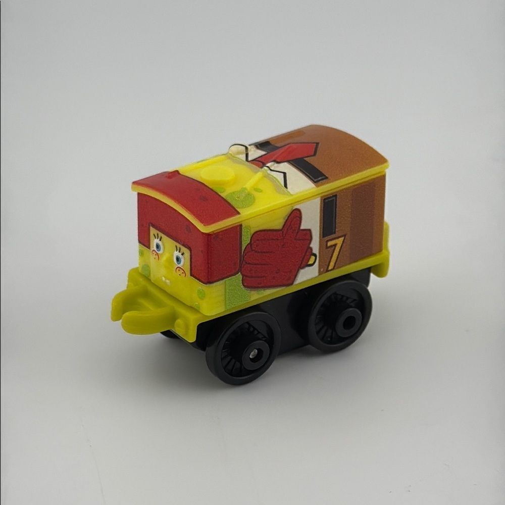 THOMAS & FRIENDS Minis Train Engine 2016 SPONGEBOB Toby as SPONGEBOB